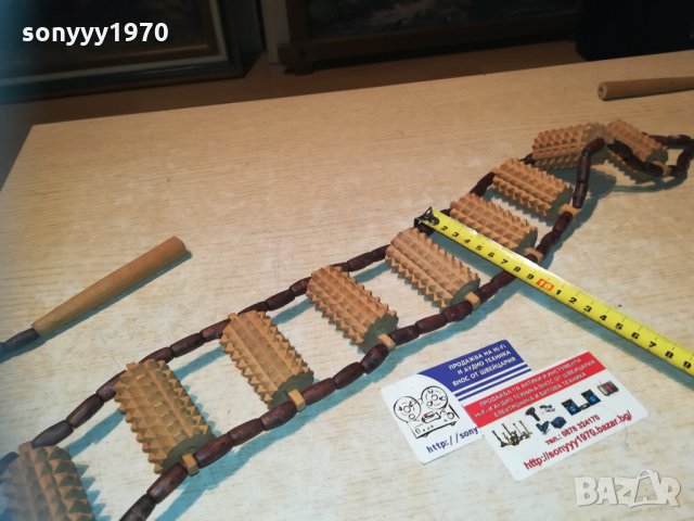 масажор-дървен-1.25метра 2310201910, снимка 5 - Колекции - 30532043