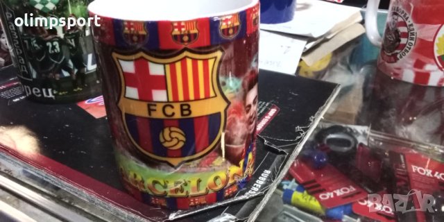 чаша Барселона нова порцеланова с дръжка 200мл