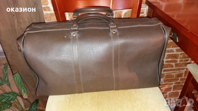 Пътна чанта отлична ретро, снимка 3 - Антикварни и старинни предмети - 44515443