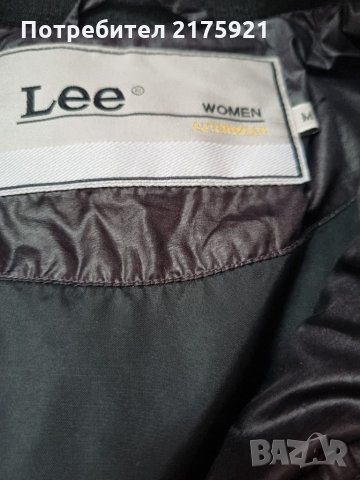 Пухено яке Lee, снимка 4 - Якета - 34159526