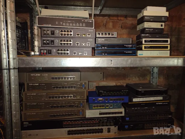 ЛОТ от суйчове switch Ubiquiti Utepo Tp-Link Cisco Fortinet, снимка 2 - Суичове - 48246946