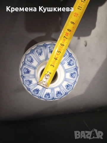 Порцеланова маркирана колекционерска ваза, снимка 7 - Антикварни и старинни предмети - 52446888