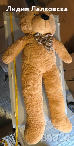 Голям 140 см. плюшен мечок Miś Gustaw Classico, снимка 2 - Плюшени играчки - 29462080