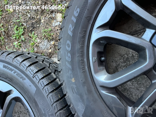 16 цолови алуминиеви джанти със зимни гуми за Фиат 500Х, снимка 8 - Гуми и джанти - 52455354