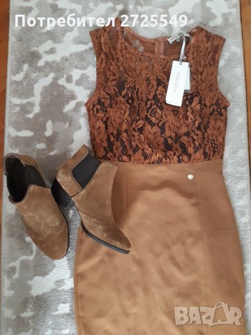 Minelli/Rinasicmento боти и рокля, снимка 9 - Дамски боти - 30959799