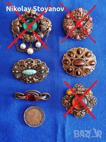 Стари брошки (Сет4)