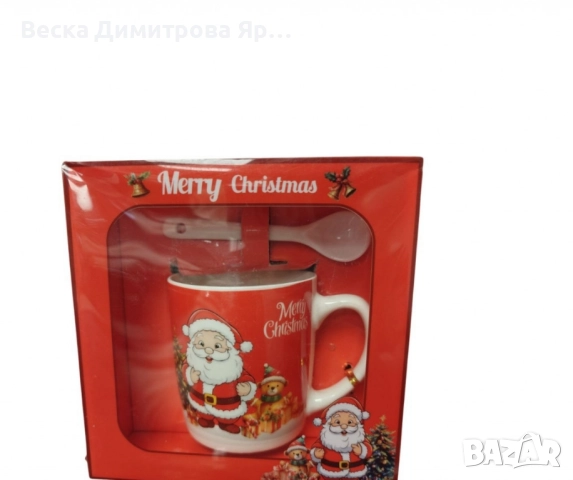 Коледни порцеланови комплекти, снимка 4 - Чаши - 52061815