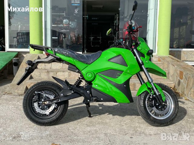 Електрически Мотор MaxMotors ENDURO SPORT 2500W – GREEN, снимка 5 - Мотоциклети и мототехника - 40190249