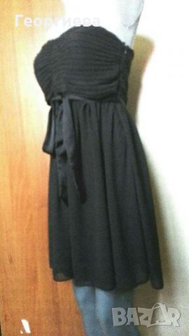 Стилна вечерна рокля на REVIEW👗🍀S/M,M👗🍀арт.1055, снимка 2 - Рокли - 29812096