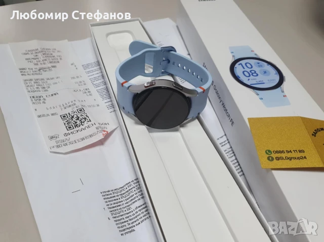 Смарт часовник SAMSUNG GALAXY FE R861 ,40 MM, GPS , снимка 3 - Смарт часовници - 50724812