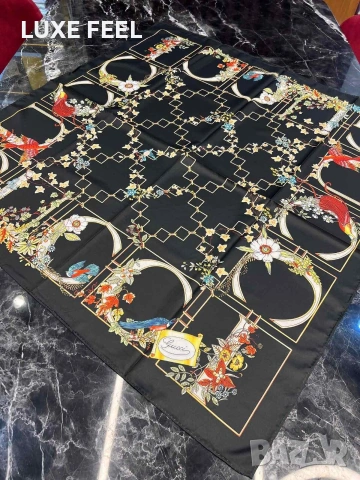 Дамски Шалове - Коприна ⚜️ Gucci 