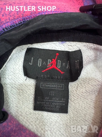 Мъжки суитшърт NIKE JORDAN PARIS SAINT GERMAIN. Размер XS/S, снимка 11 - Спортни дрехи, екипи - 53939571