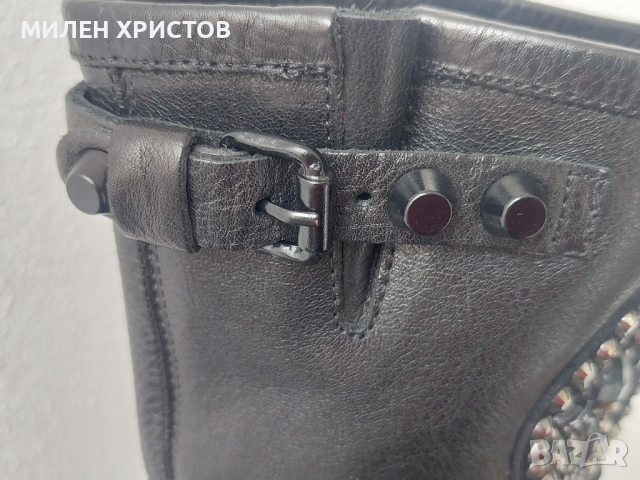 CHARME 2.0 Естествена кожа Made in Italy-40 номер, снимка 13 - Дамски ботуши - 52099592