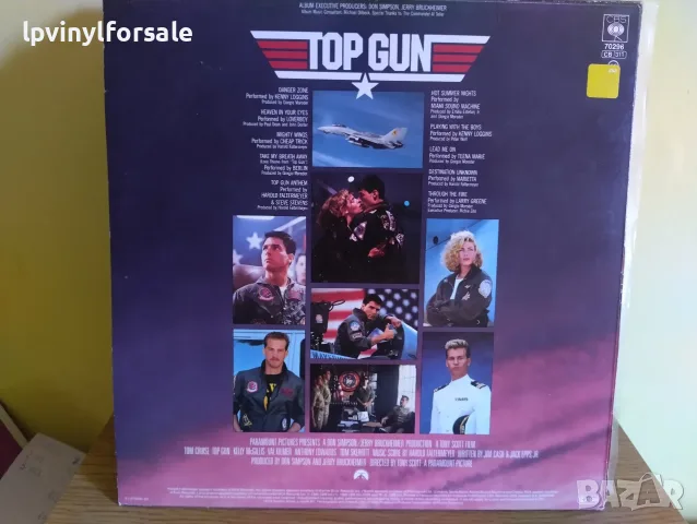 Top Gun (Original Motion Picture Soundtrack), снимка 2 - Грамофонни плочи - 55957586