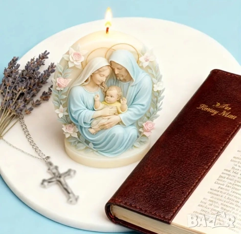 Молд светото семейство яйце (7), снимка 5 - Форми - 53088687