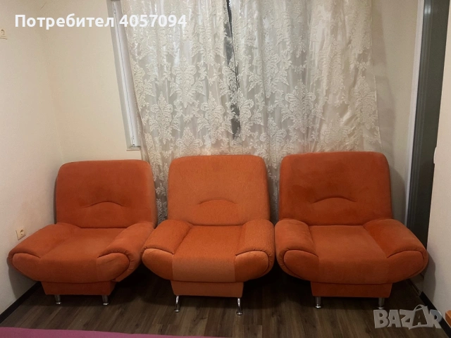 Продавам мек фотьойл., снимка 2 - Дивани и мека мебел - 54069654