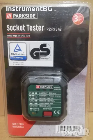 Тестер за контакти Parkside PSSFS 3 A2 / Парксайд /