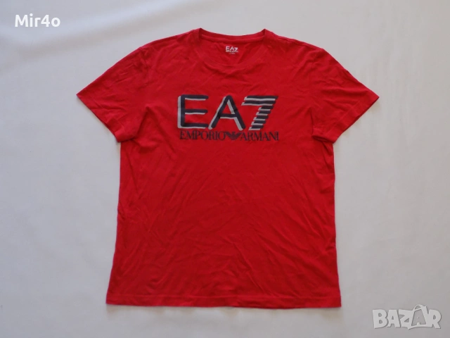 тениска emporio armani фанела потник риза блуза горнище суичър худи елек мъжка оригинал червена M