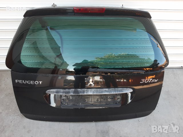 Заден капак багажник ЧЕРЕН Peugeot 307 SW ЧЕРНО 1.6 HDI 1.6hdi Пежо 307 СВ Комби ЧЕРНО 1.6 ХДИ 1.6хд