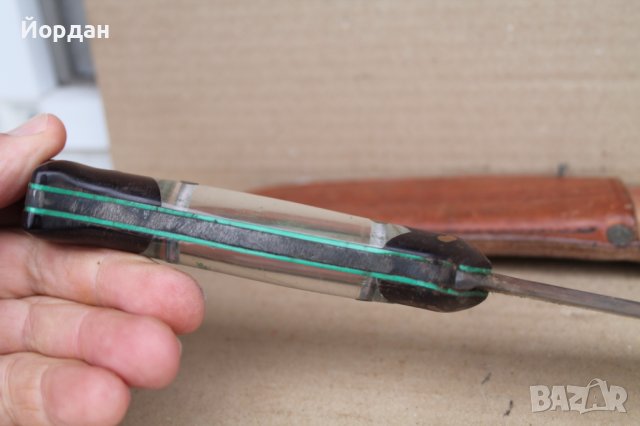 Български ловен нож, снимка 9 - Ножове - 42641029