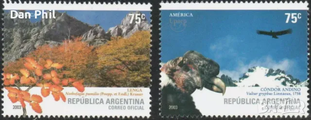 Аржентина 2003 "Флора и Фауна", чиста серия, снимка 1