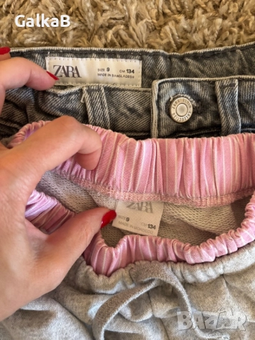 Лот дънки за момиче 134см 9г ZARA HM RESERVED, снимка 7 - Детски панталони и дънки - 51944896