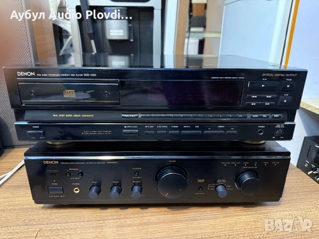 Denon PMA-655R Усилвател и Denon DCD-1420 CD Player , снимка 6 - Ресийвъри, усилватели, смесителни пултове - 52432042