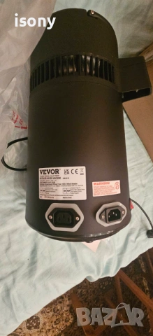 Дестилатор за вода VEVOR, 1 л/ч, 4 л, черен, снимка 8 - Други - 54127908