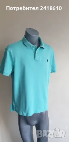 POLO Ralph Lauren Pima Soft Touch Cotton Slim Fit Mens Size L ОРИГИНАЛ! Мъжка Тениска!, снимка 3 - Тениски - 49812231