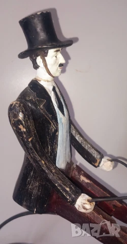 Стари дървени големи фигури ,ръчна изработка