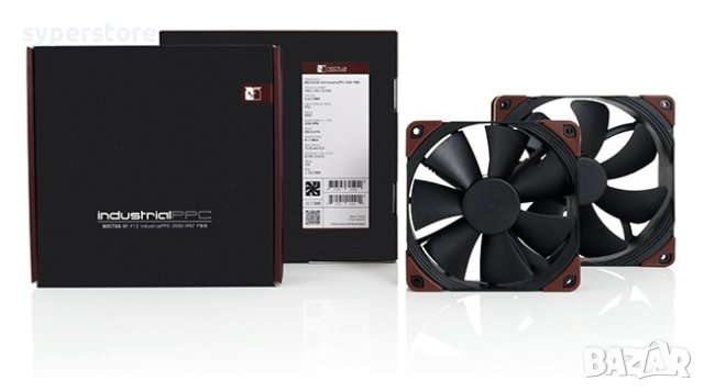 Вентилатор за компютър 120x120x25mm Noctua NF-F12-iPPC-2000-PWM SSO2 Bearing 4-pin PWM 2000RPM 12V, снимка 3 - Други - 40490785
