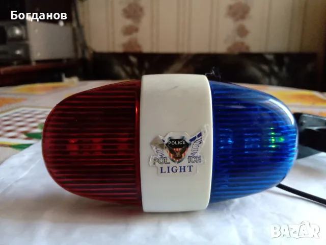СИРЕНА СЪС СВЕТЛИНИ С 4 СИГНАЛА ЗА КОЛЕЛО, снимка 2 - Друга електроника - 55780162
