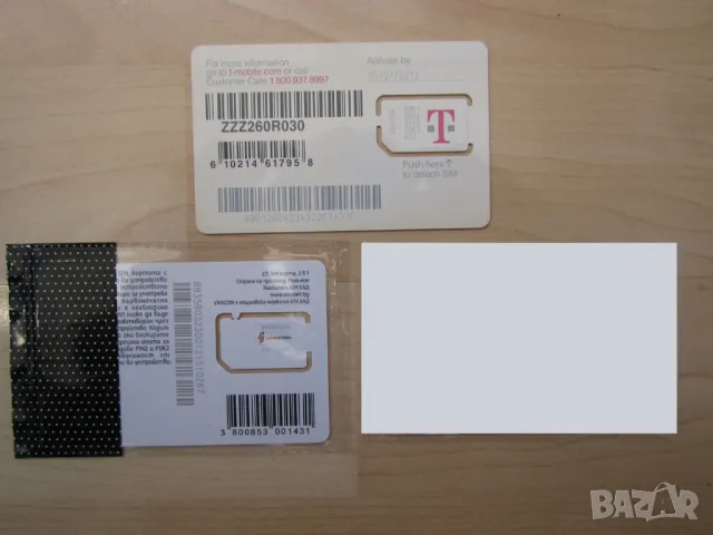 Ретро SIM-карти за колекция - чисто нови, снимка 2 - Колекции - 48998056