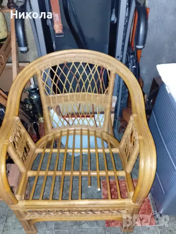 Стол от ратан, снимка 3 - Градински мебели, декорация  - 49643262