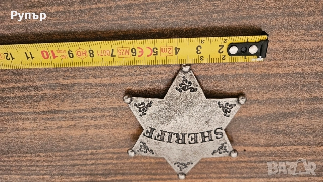 Шерифска значка, снимка 5 - Други ценни предмети - 52013990