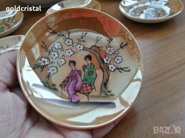 Китайски порцелан чинийки, снимка 2 - Антикварни и старинни предмети - 40144752