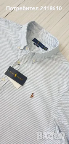 POLO Ralph Lauren Slim Fit Cotton Mens Size 2XL НОВО! ОРИГИНАЛ! Мъжка Риза!, снимка 10 - Ризи - 47709405