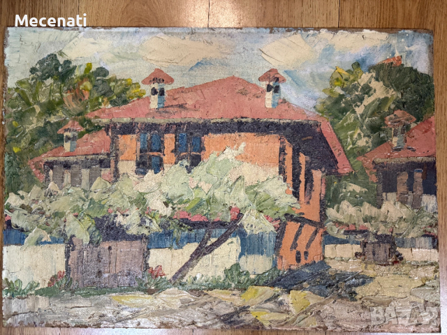 ДИМИТЪР ПАЧОВ масло пейзаж