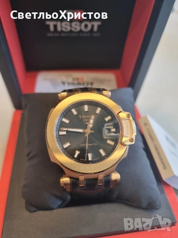 Часовник Tissot gold., снимка 2 - Мъжки - 53179296