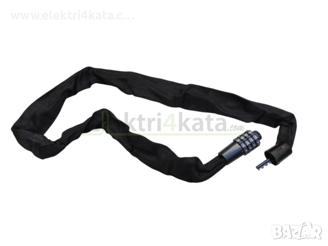 Заключваща верига с код 90 см, снимка 2 - Аксесоари за велосипеди - 52464385