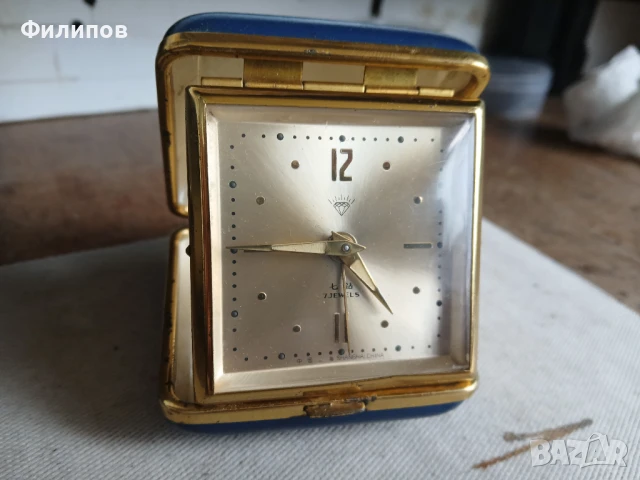 shanghai китайско механично будилниче /табакера/