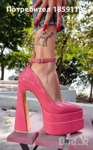 дамски обувки лак, снимка 1