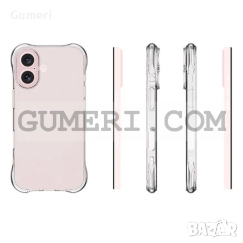 Apple iPhone 17 Силиконов Гръб Air, снимка 4 - Калъфи, кейсове - 52175998