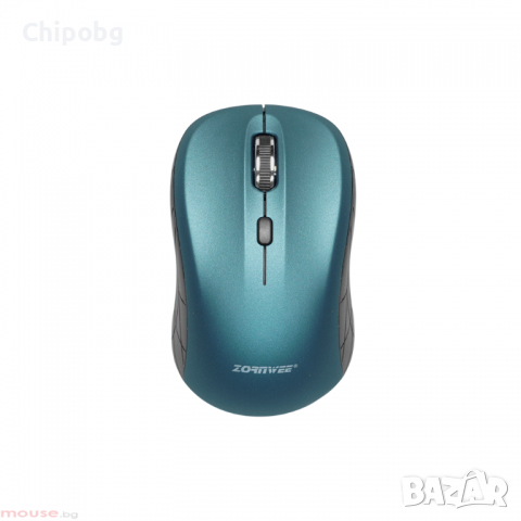 Мишка ZornWee WH002, Безжична, Син, снимка 1