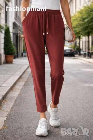 Дамски  панталони с джобове 5 цвята - код 1150, снимка 4 - Панталони - 49581482