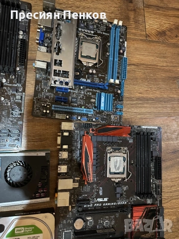 Голям Лот компютърни компоненти за ремонт, снимка 4 - Дънни платки - 53365003