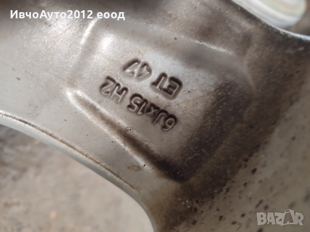 Алуминиеви джанти 15 Seat leon vw skoda audi, снимка 7 - Гуми и джанти - 52141770