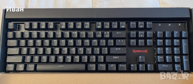 Redragon Vara K551B – запазена механична гейминг клавиатура , снимка 3 - Клавиатури и мишки - 54083054