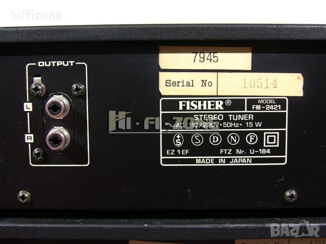 Комплект  Fisher cc-3000 / ba-6000 / fm-2421 , снимка 9 - Ресийвъри, усилватели, смесителни пултове - 34152302