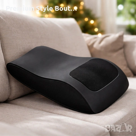 Ергономична масажна възглавница - 3 нива на интензивност и загряваща функция за пълен релакс, снимка 3 - Друга електроника - 53990794